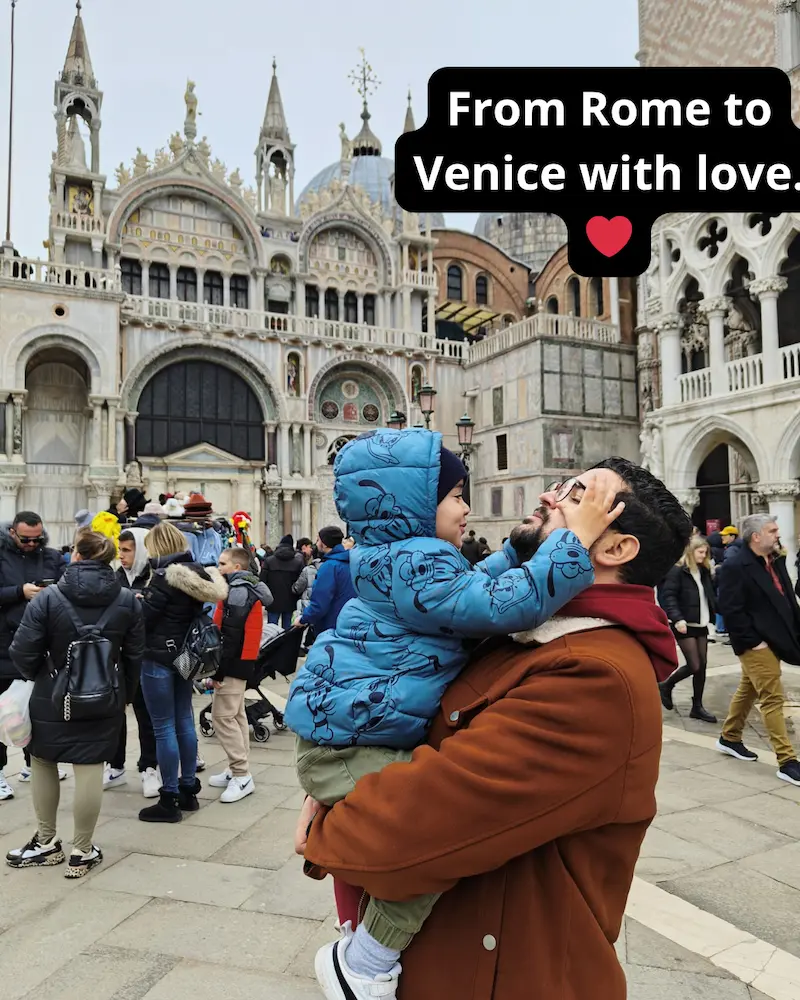 family in venice